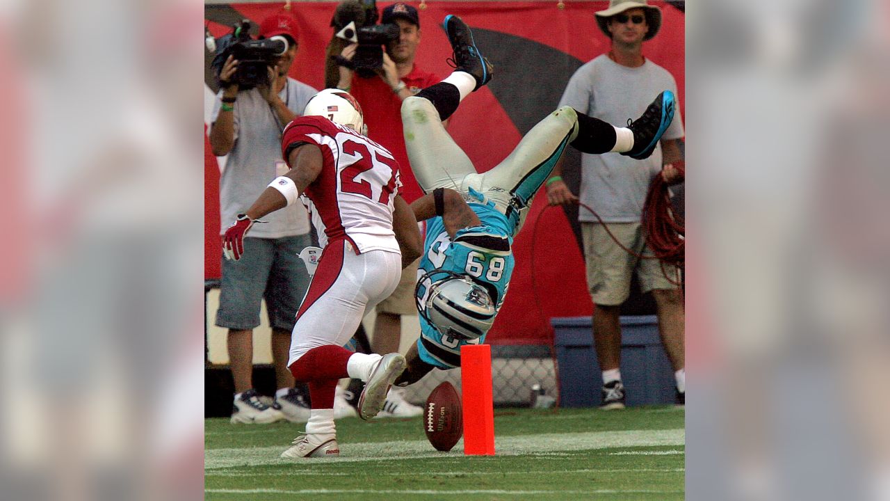 Chuba Hubbard Carolina Panthers Game-Used #30 White Jersey vs. Arizona  Cardinals on October 2 2022