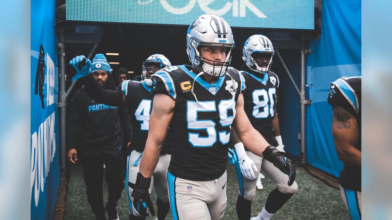 NFL Carolina Panthers Football Luke Kuechly 59 Black Jersey - Inspire Uplift