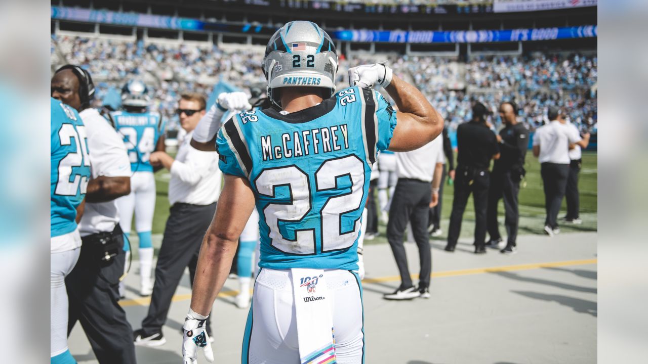 Carolina Panthers' Christian McCaffrey's Jersey On Display At The Pro  Football Hall Of Fame - WCCB Charlotte's CW