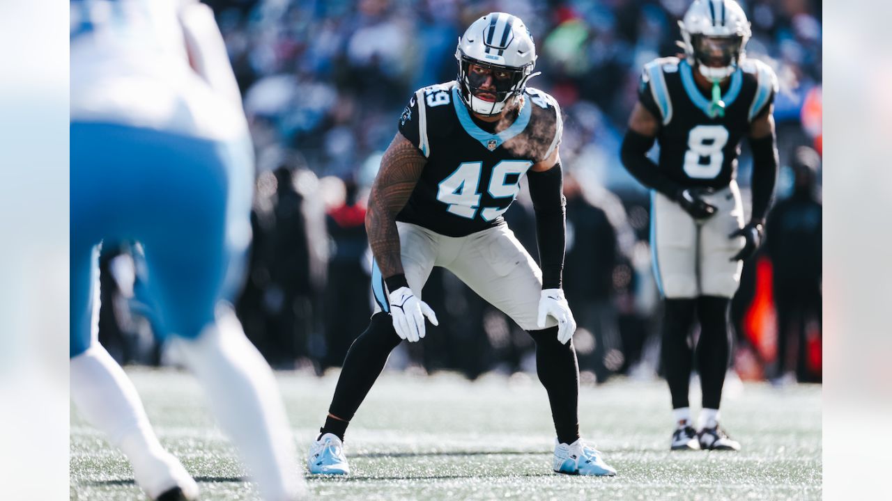 Carolina Panthers defensive back Xavier Woods gives Panthers key  fourth-down stop inside red zone with PBU on Detroit Lions wide receiver  Josh Reynolds