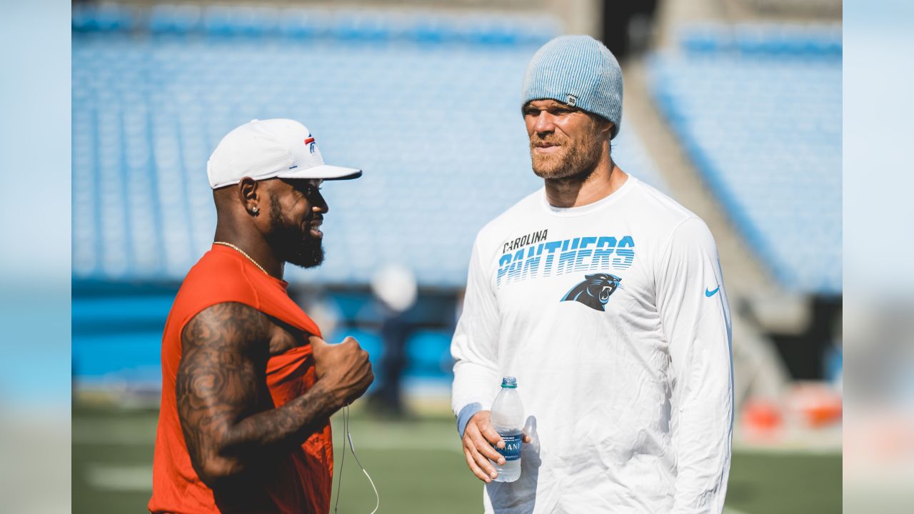 Charlotte, North Carolina, USA. 16th Aug, 2019. Carolina Panthers  quarterback Cam Newton (1) during the preseason NFL football game between  the Buffalo Bills and the Carolina Panthers on Friday August 16, 2019