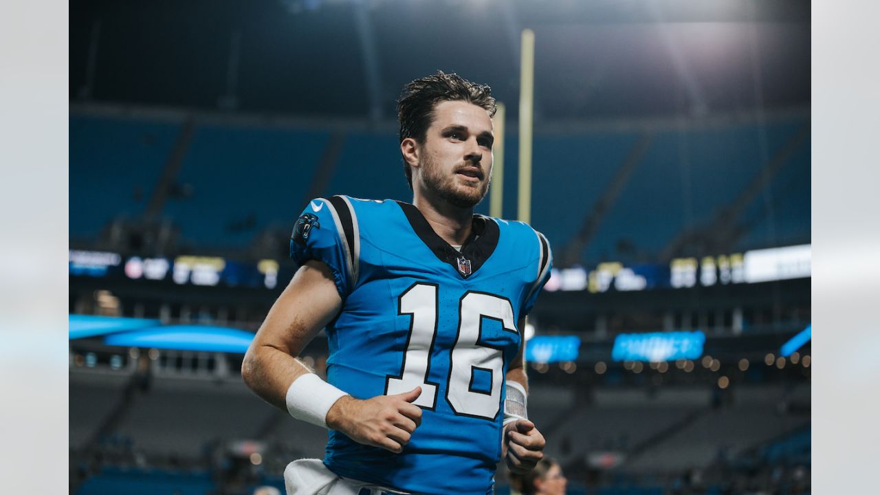 Panthers player recovers Bryce Young's first TD passafter he threw it  into the stands!