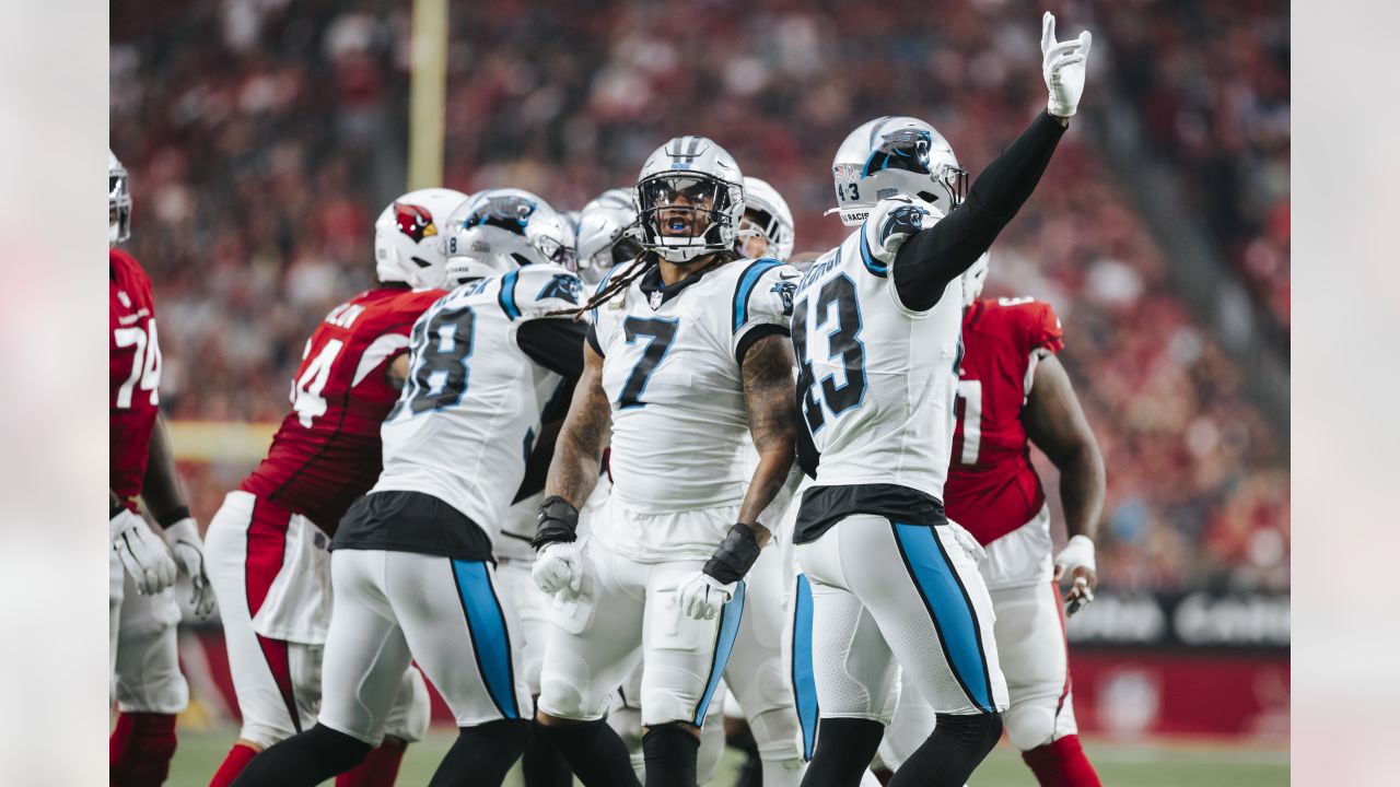 Cam Newton's 'super' effort leads Panthers to 49-15 rout of Cardinals