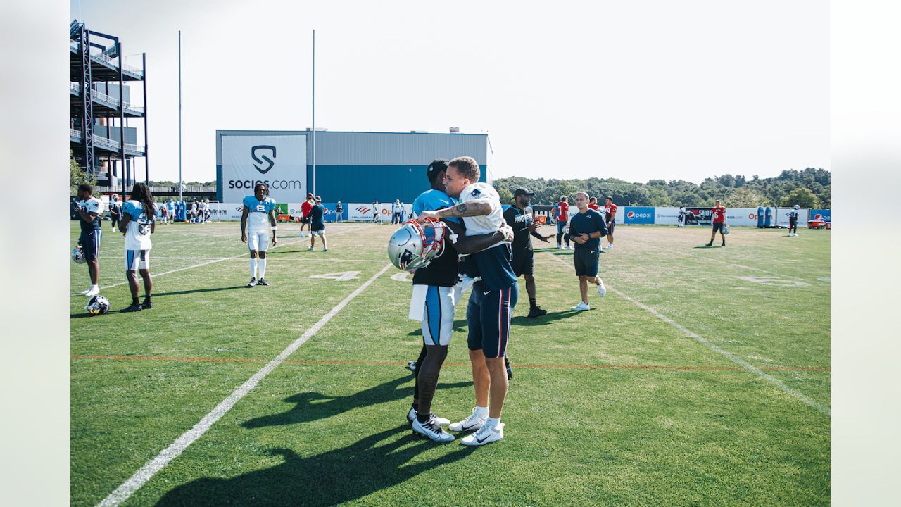 New England Patriots brawl with Carolina Panthers for 2nd straight day