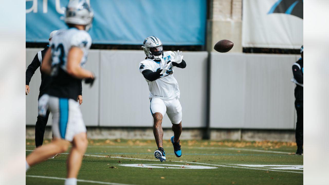 Carolina Panthers cornerback CJ Henderson (24) on defense during an NFL  football game against the New Orleans Saints, Sunday, Sep. 25, 2022, in  Charlotte, N.C. (AP Photo/Brian Westerholt Stock Photo - Alamy