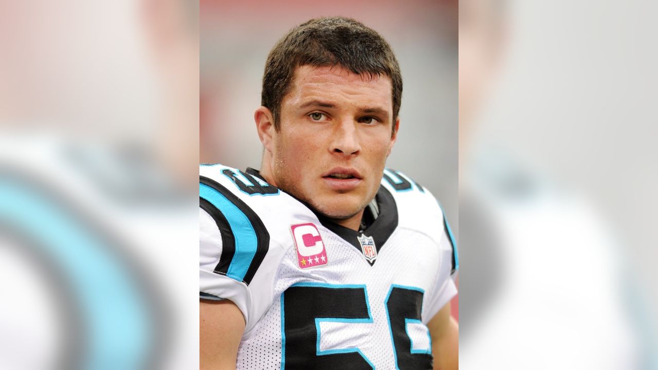 NFL Auction  NFL - PANTHERS LUKE KUECHLY 2016 TEAM RICE GAME