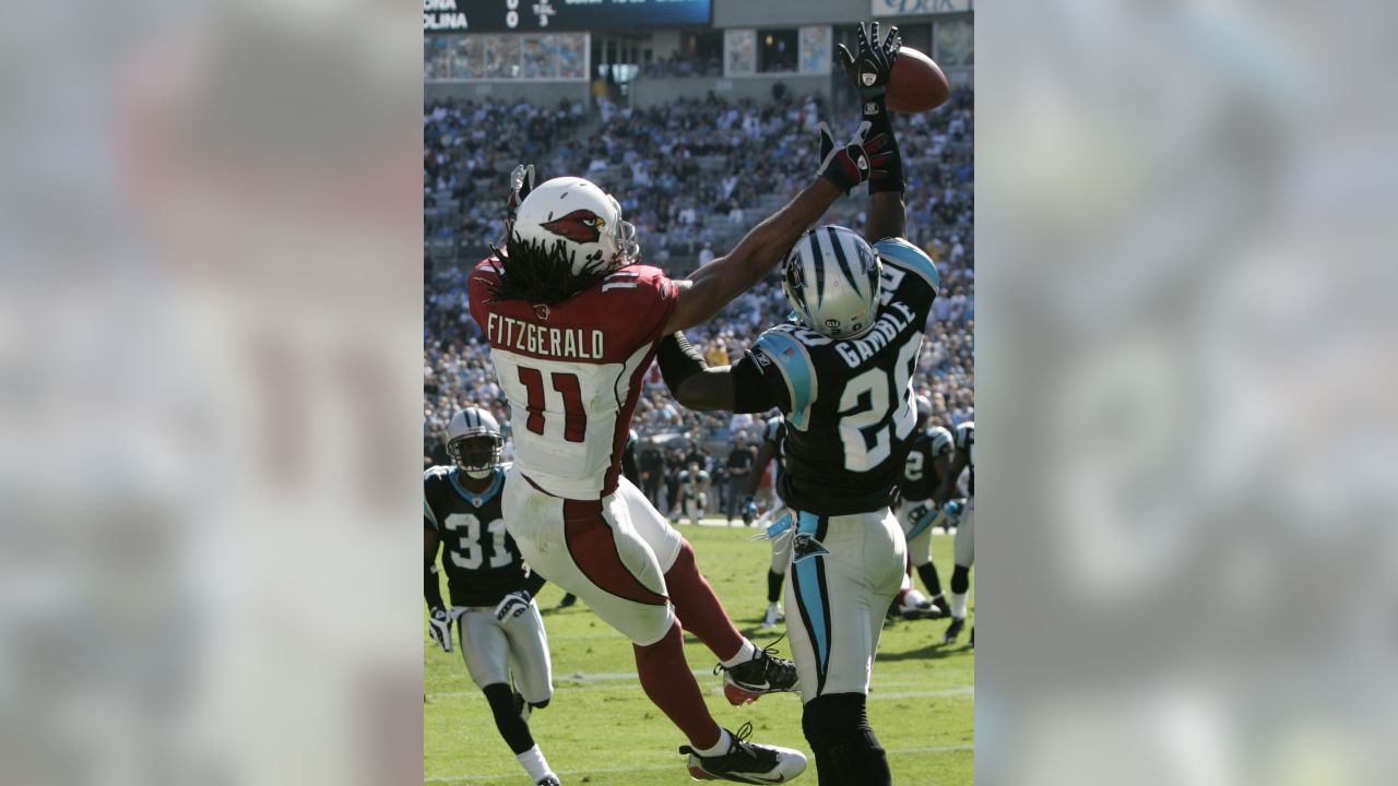 A Carolina Panthers helmet sits on the bench prior to an NFL football game  against the Arizona Cardinals, Sunday, Oct. 2, 2022, in Charlotte, N.C. (AP  Photo/Brian Westerholt Stock Photo - Alamy