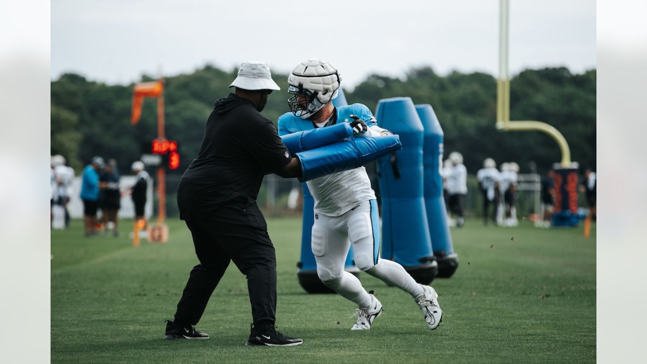 Panthers receiver Shi Smith taken to medical tent in preseason