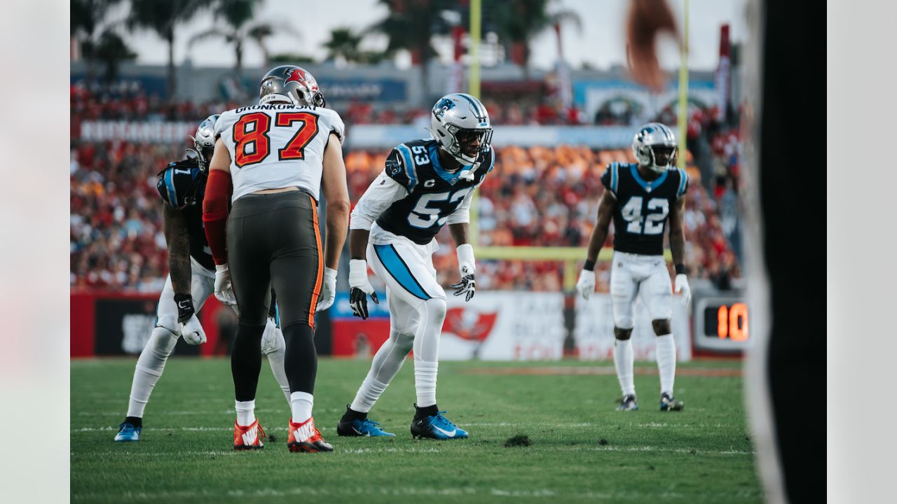 Carolina Panthers without Brian Burns challenge Falcons' OL