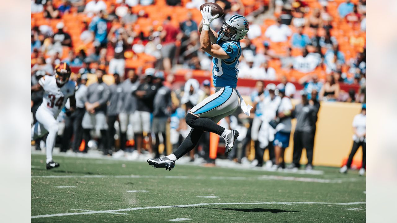 Carolina Panthers defensive end Amare Barno (90) during an NFL football  game against the Carolina Panthers Sunday, Oct. 30, 2022, in Atlanta. (AP  Photo/John Amis Stock Photo - Alamy