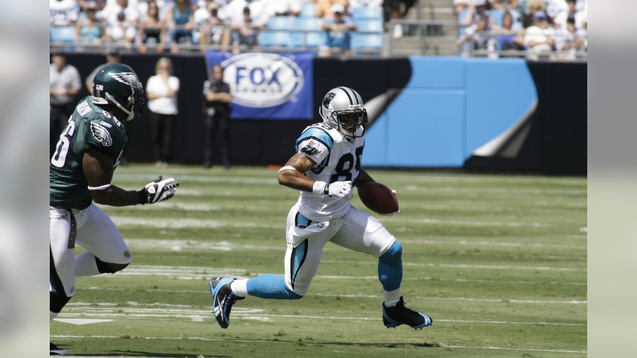 Carolina Panthers cornerback Donte Jackson (26) celebrates after a safety  during an NFL football game against the Philadelphia Eagles, Sunday, Oct.  10, 2021, in Charlotte, N.C. (AP Photo/Brian Westerholt Stock Photo - Alamy