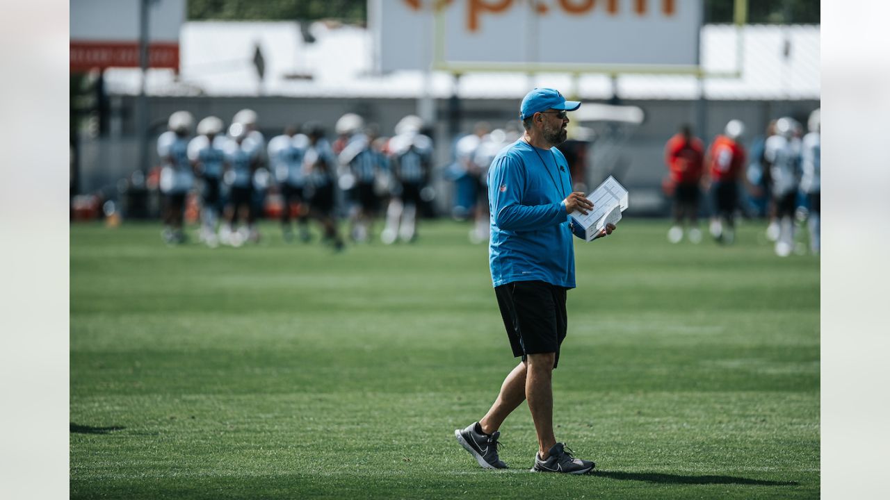 Panthers HC Matt Rhule: Brian Burns is 'positionless'