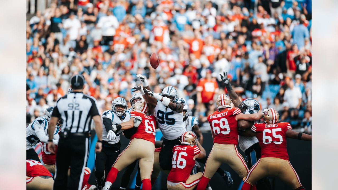 VIDEO: Fans Aren't Happy About Refs' Pass Interference Call on George Kittle  at End of First Half