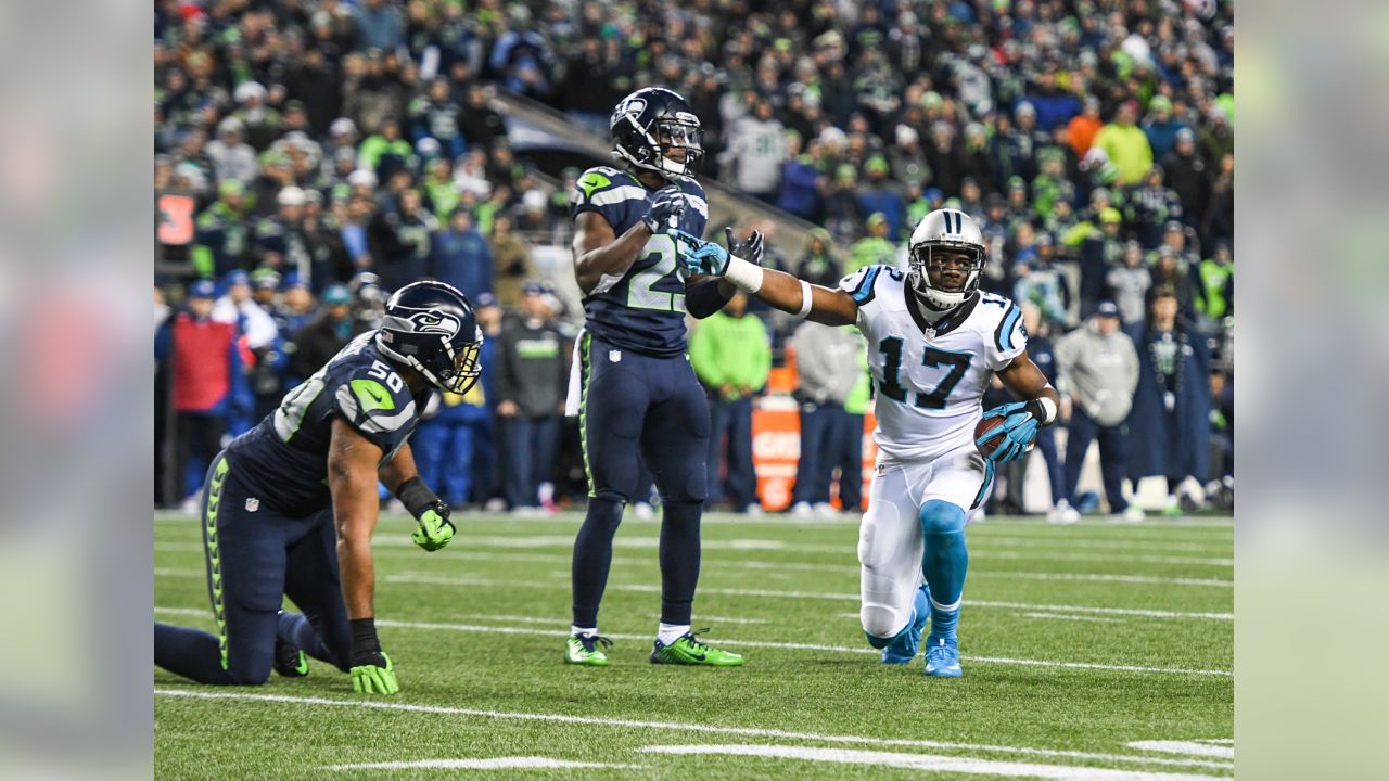 Seattle Seahawks wide receiver Darrell Jackson scores a touchdown against  the Carolina Panthers in the third quarter of the NFC Championship game  Sunday, Jan. 22, 2006 in Seattle. The Seahawks beat the