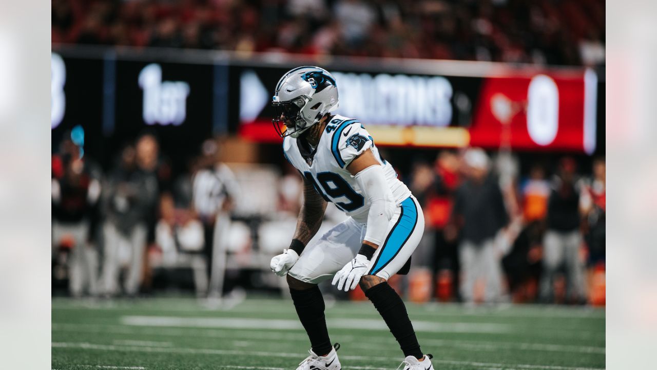 Eddy Pineiro of the Carolina Panthers celebrates with Johnny Hekker News  Photo - Getty Images