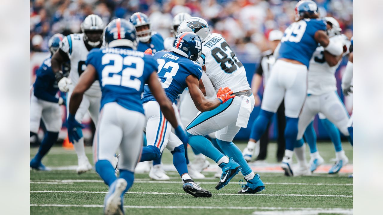 Carolina Panthers Drop Fourth Straight; Lose 25-3 to New York Giants