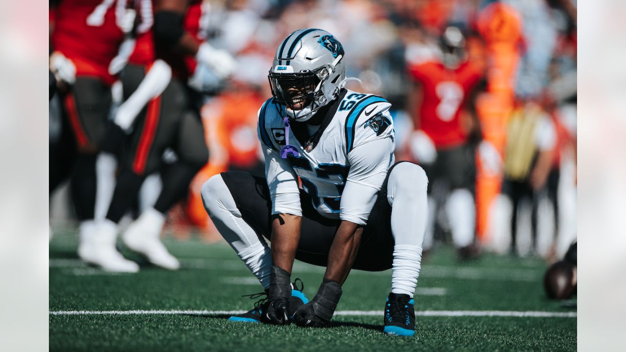 November 6, 2022: Brian Burns (53) of the Carolina Panthers during WEEK 9  of the NFL regular season between the Carolina Panthers and Cincinnati  Bengals in Cincinnati, Ohio. JP Waldron/Cal Sport Media/Sipa