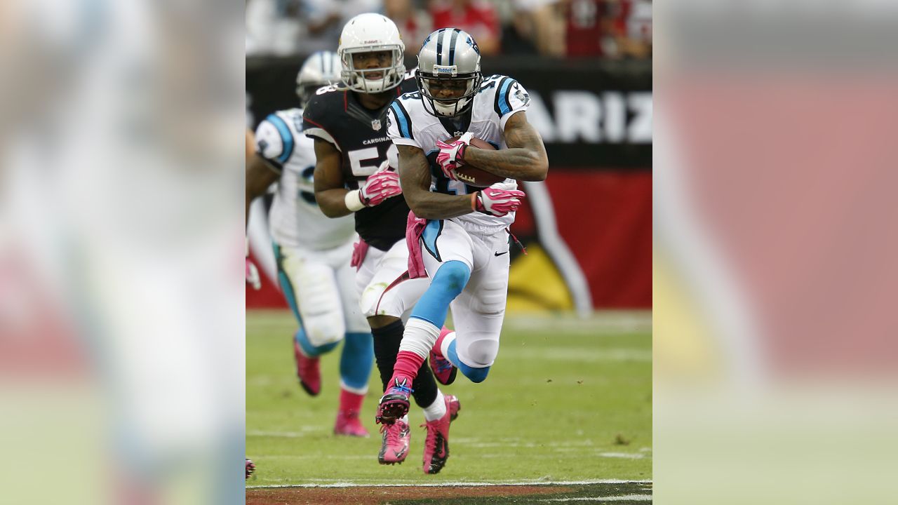 Chuba Hubbard Carolina Panthers Game-Used #30 White Jersey vs. Arizona  Cardinals on October 2 2022