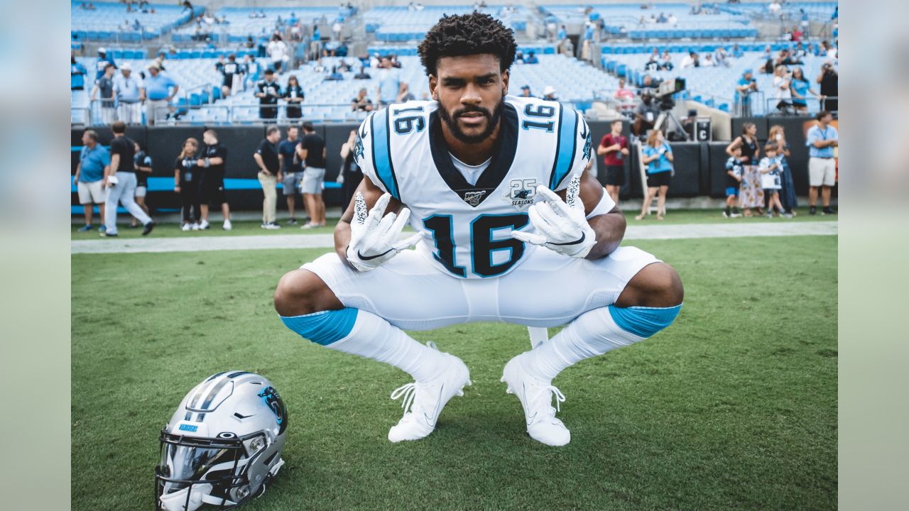 Charlotte, North Carolina, USA. 16th Aug, 2019. Carolina Panthers  quarterback Cam Newton (1) during the preseason NFL football game between  the Buffalo Bills and the Carolina Panthers on Friday August 16, 2019