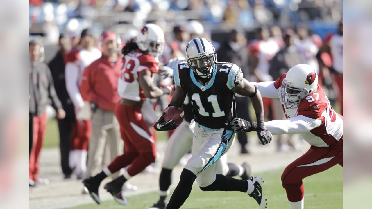 Chuba Hubbard Carolina Panthers Game-Used #30 White Jersey vs. Arizona  Cardinals on October 2 2022