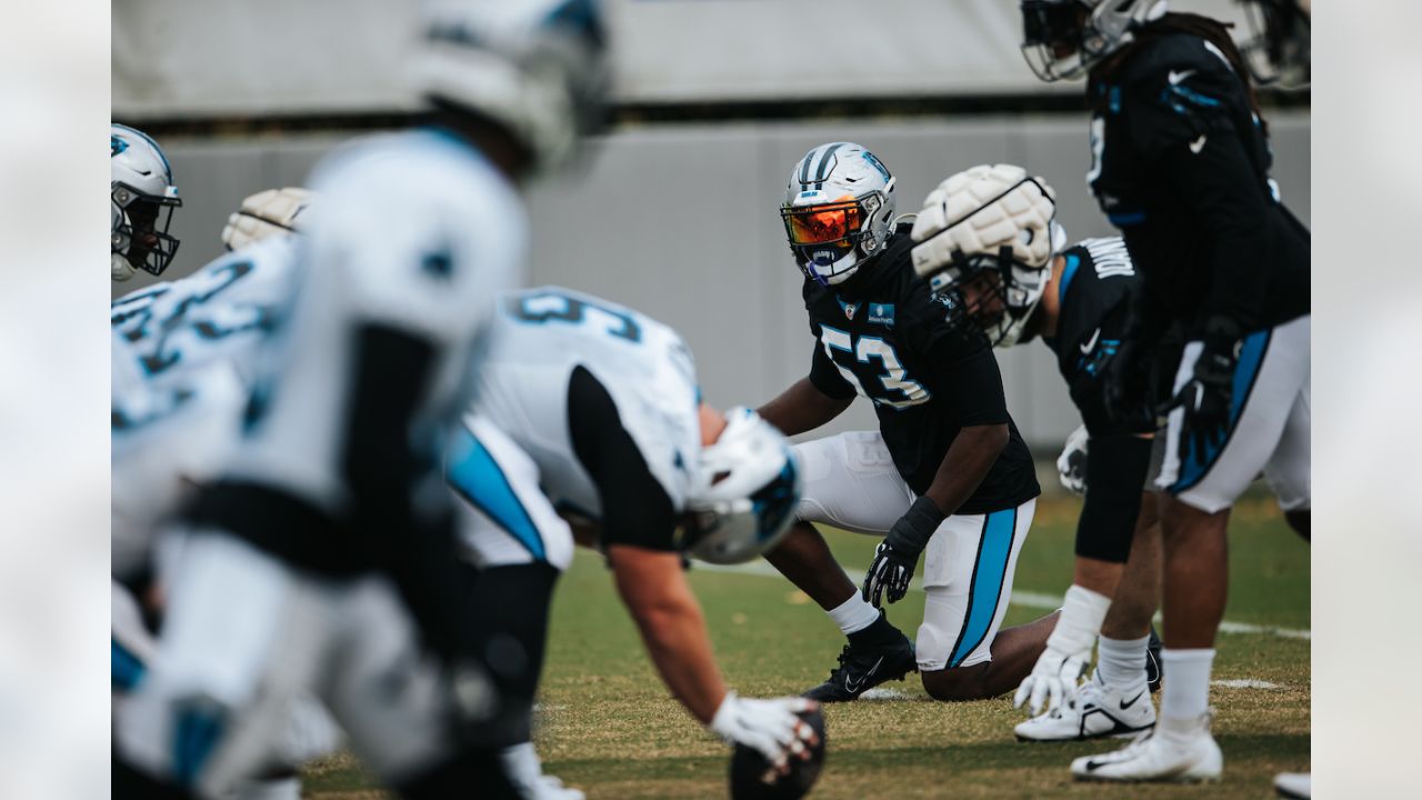 Carolina Panthers cornerback CJ Henderson (24) on defense during an NFL  football game against the New Orleans Saints, Sunday, Sep. 25, 2022, in  Charlotte, N.C. (AP Photo/Brian Westerholt Stock Photo - Alamy