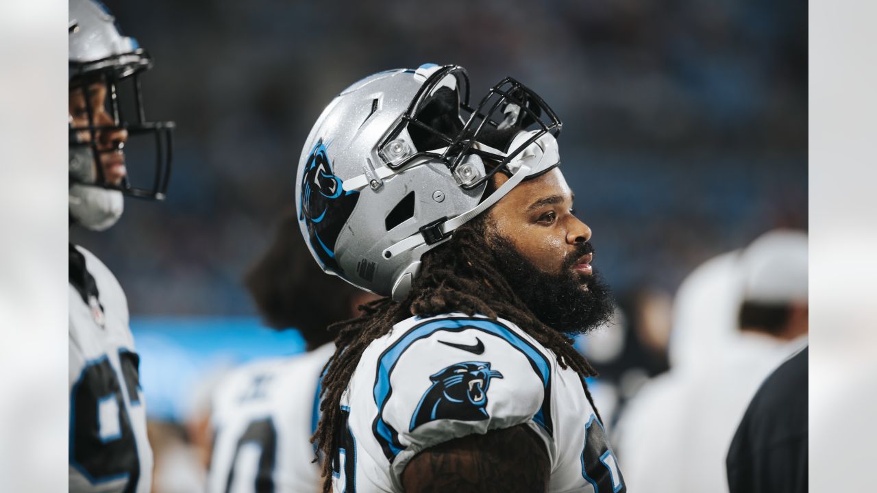 Carolina Panthers' Frankie Luvu measuring up to Greene's vision