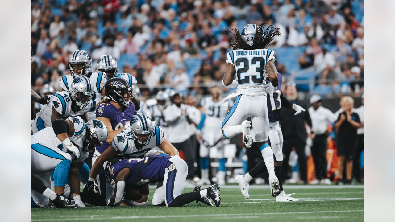 LB Frankie Luvu credits Panthers great Kevin Greene as part of growth