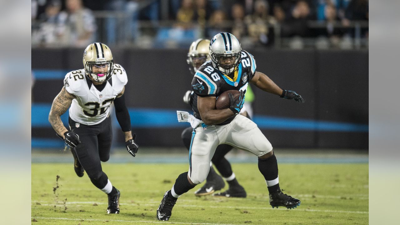 Carolina Panthers cornerback CJ Henderson (24) on defense during an NFL  football game against the New Orleans Saints, Sunday, Sep. 25, 2022, in  Charlotte, N.C. (AP Photo/Brian Westerholt Stock Photo - Alamy