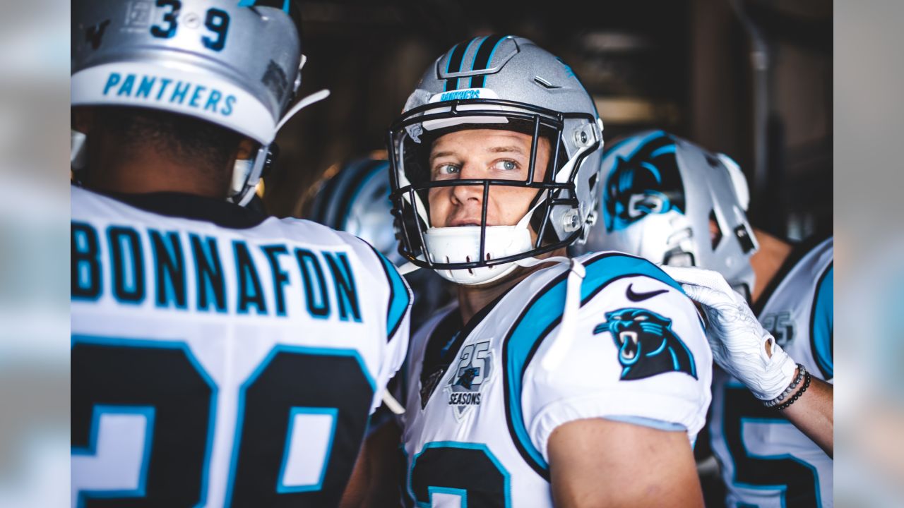 Carolina Panthers' Christian McCaffrey's Jersey On Display At The Pro  Football Hall Of Fame - WCCB Charlotte's CW