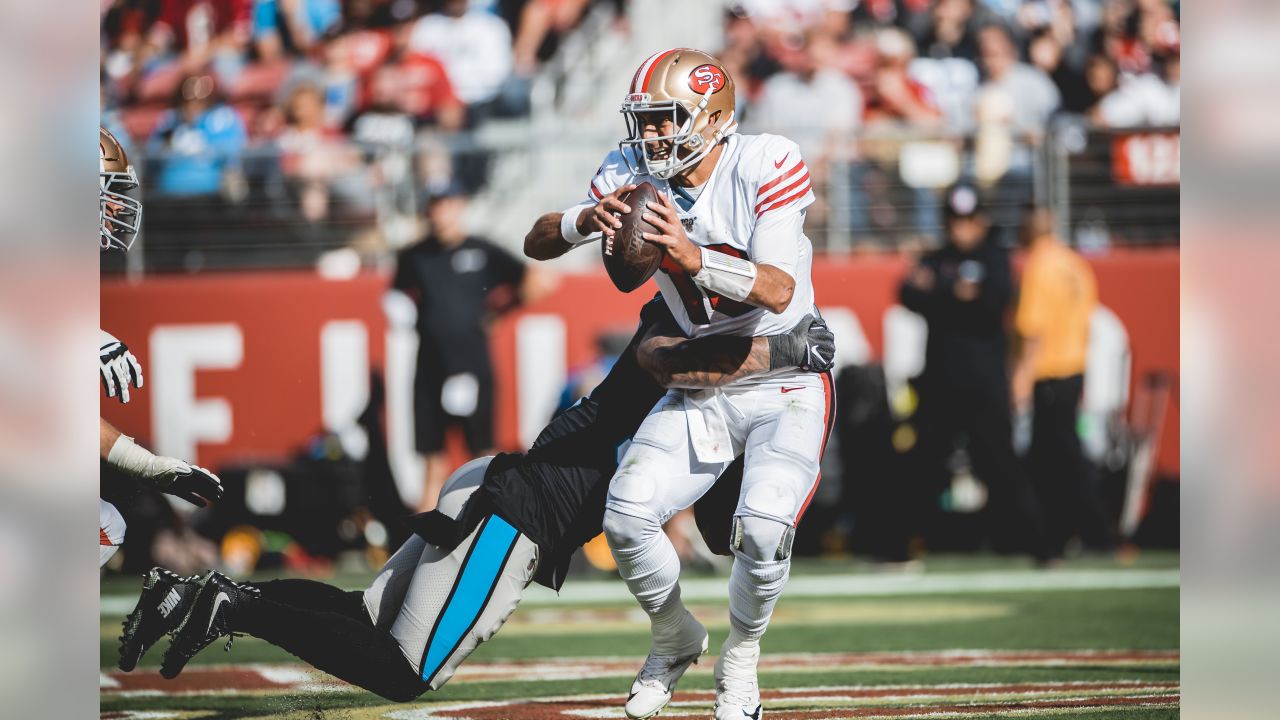 Panthers at 49ers score: 49ers stay undefeated by dominating Kyle Allen,  Panthers 