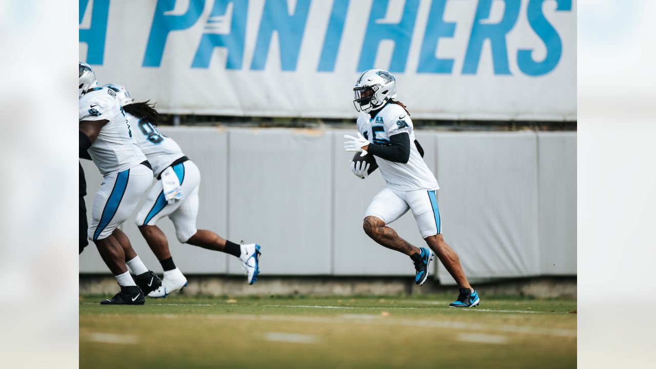 Carolina Panthers cornerback CJ Henderson (24) on defense during an NFL  football game against the New Orleans Saints, Sunday, Sep. 25, 2022, in  Charlotte, N.C. (AP Photo/Brian Westerholt Stock Photo - Alamy