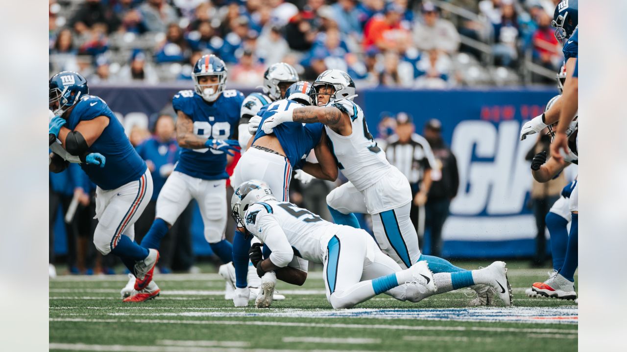 Carolina Panthers Drop Fourth Straight; Lose 25-3 to New York Giants