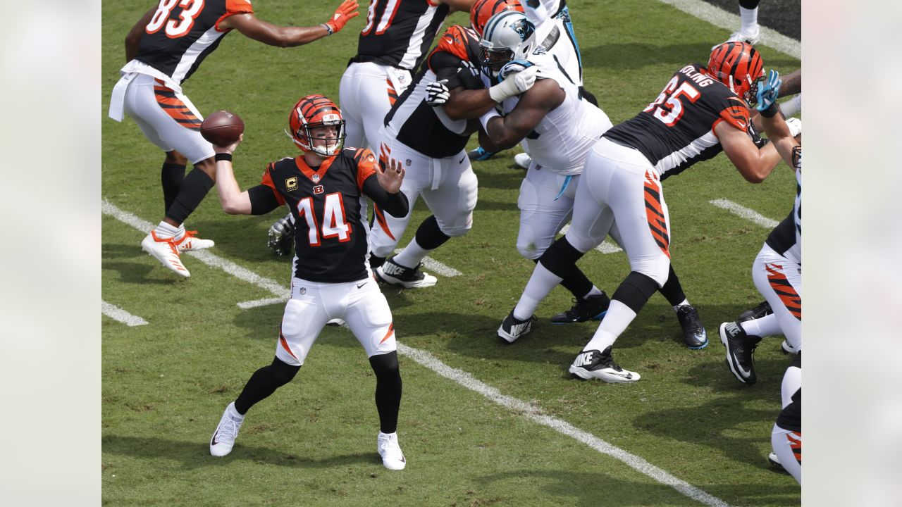 September 09, 2018: Cincinnati Bengals quarterback Andy Dalton (14