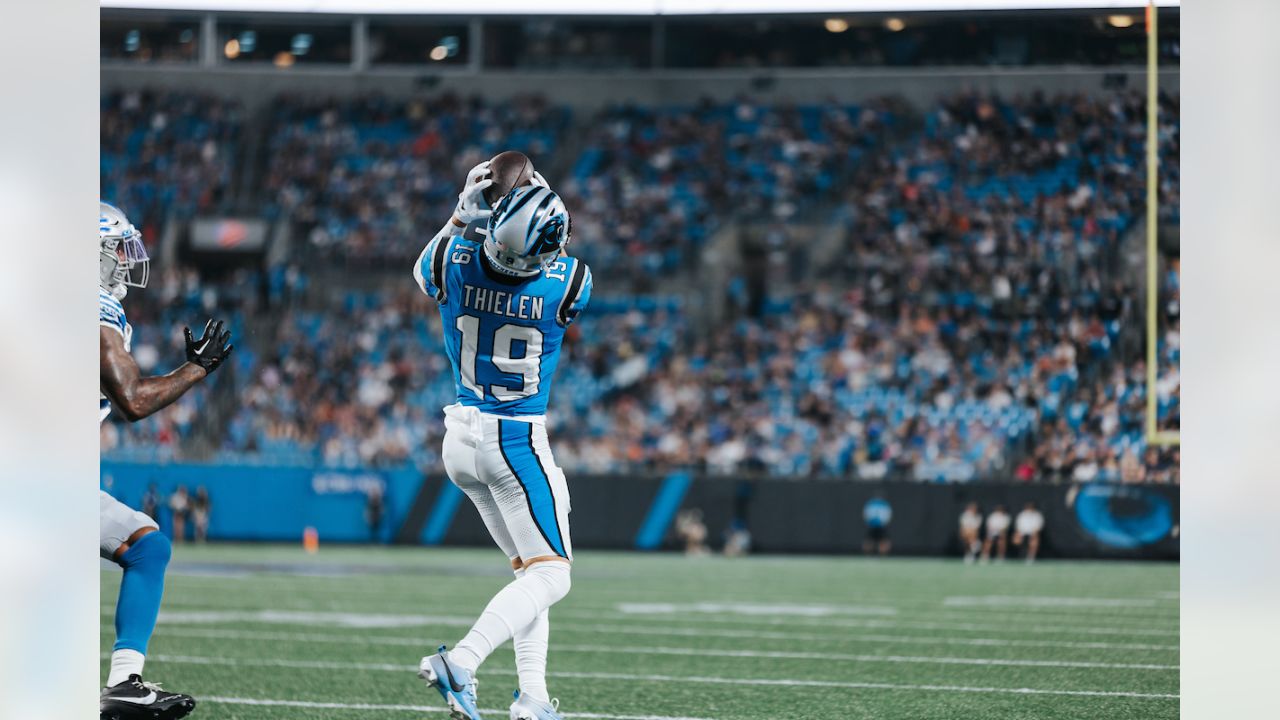 Panthers player recovers Bryce Young's first TD passafter he threw it  into the stands!