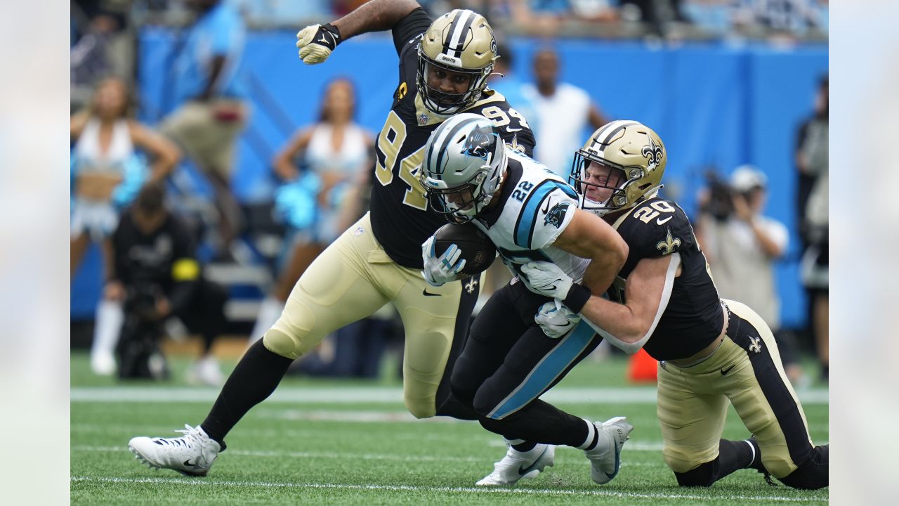 Inactives for New Orleans Saints, Carolina Panthers game