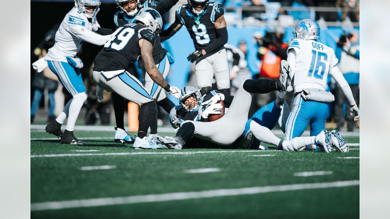 Carolina Panthers place kicker Eddy Pineiro warms up an NFL football game  against the Cleveland Browns on Sunday, Sept. 11, 2022, in Charlotte, N.C.  (AP Photo/Rusty Jones Stock Photo - Alamy