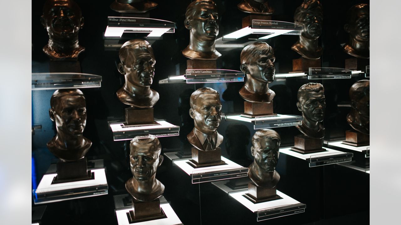 First Look: The Bronzed Bust - Pro Football Hall of Fame