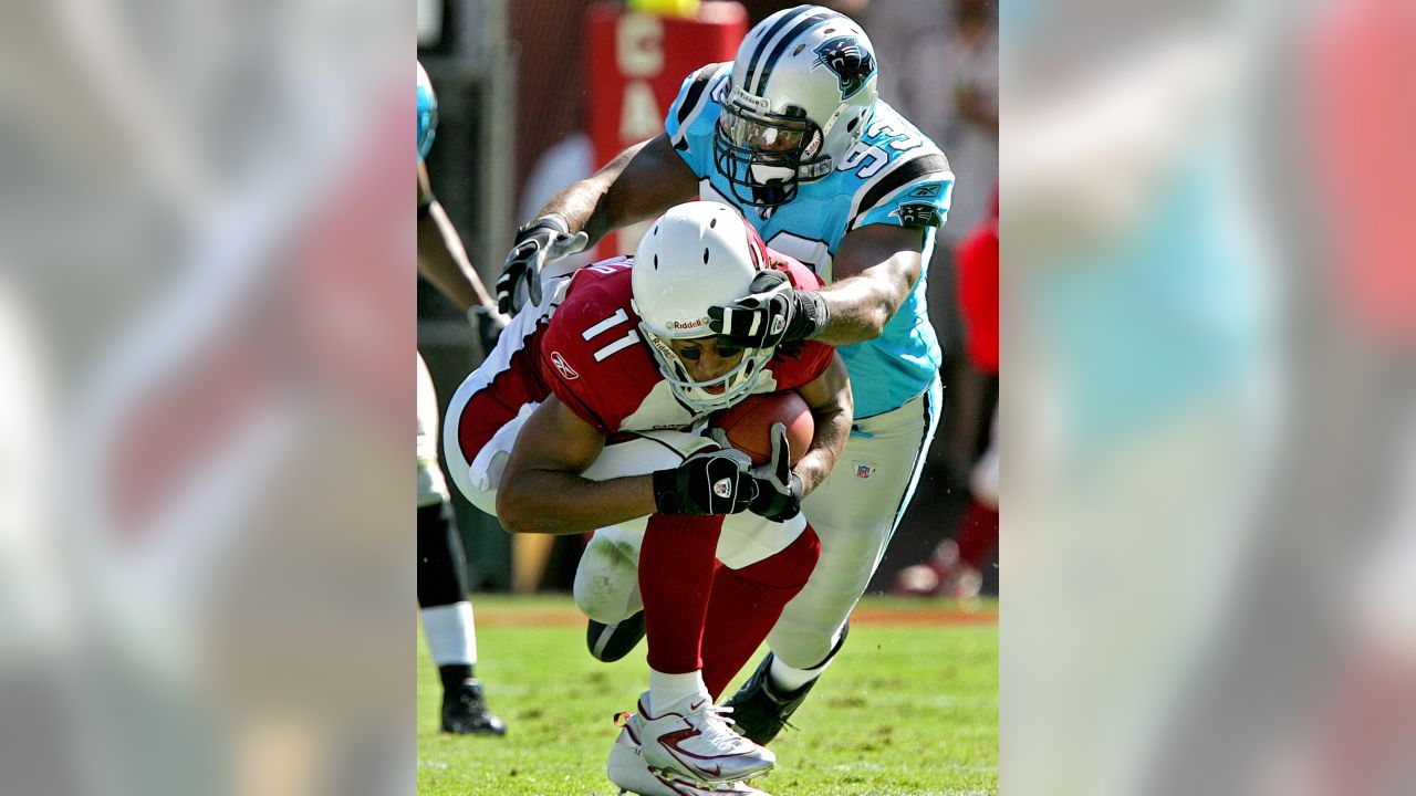 Chuba Hubbard Carolina Panthers Game-Used #30 White Jersey vs. Arizona  Cardinals on October 2 2022