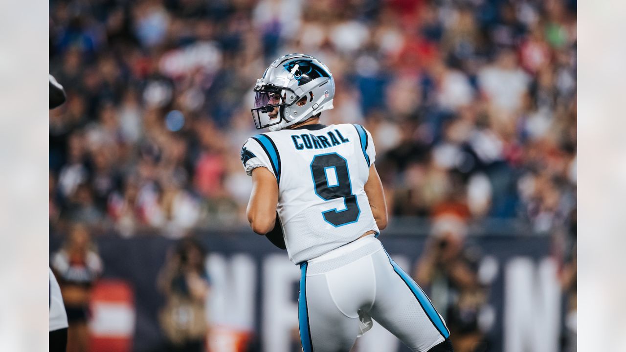 Panthers QB Matt Corral leaves preseason loss with foot injury