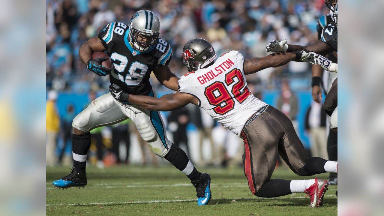 Carolina Panthers linebacker Chandler Wooten (57) on defense during an NFL  preseason football game against the New York Jets, Saturday, Aug. 12, 2023,  in Charlotte, N.C. (AP Photo/Brian Westerholt Stock Photo - Alamy