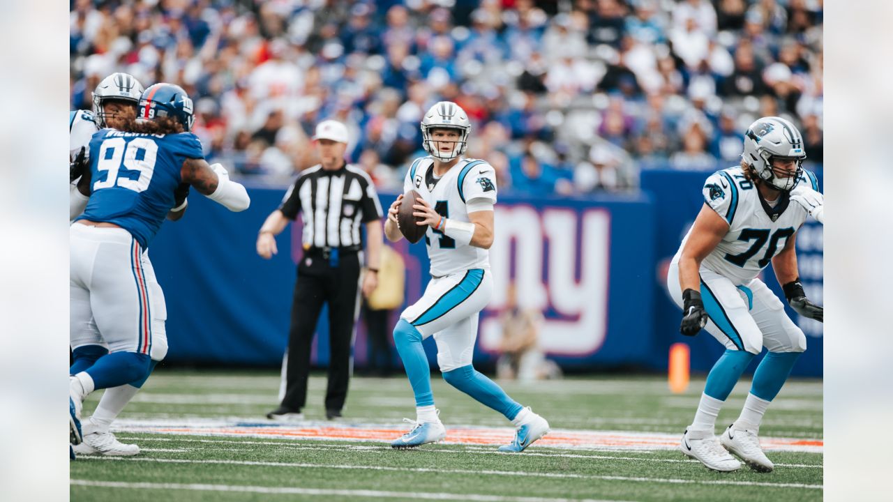 Carolina Panthers Drop Fourth Straight; Lose 25-3 to New York Giants