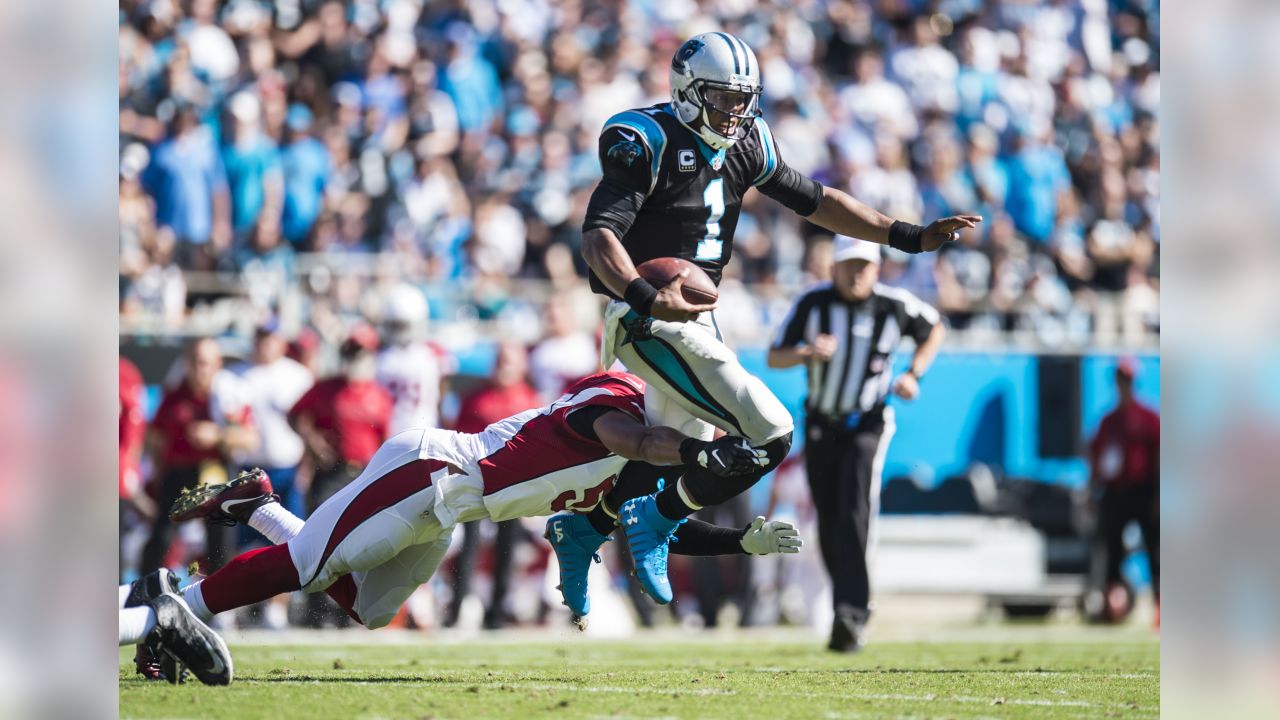 Arizona Cardinals linebacker Victor Dimukeje runs upfield against the  Carolina Panthers during an NFL football game in Charlotte, N.C., Sunday,  Oct. 2, 2022. (AP Photo/Nell Redmond Stock Photo - Alamy