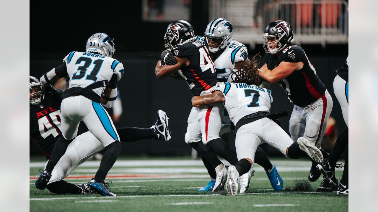 Falcons outlast Panthers 37-34 in drama-filled OT thriller