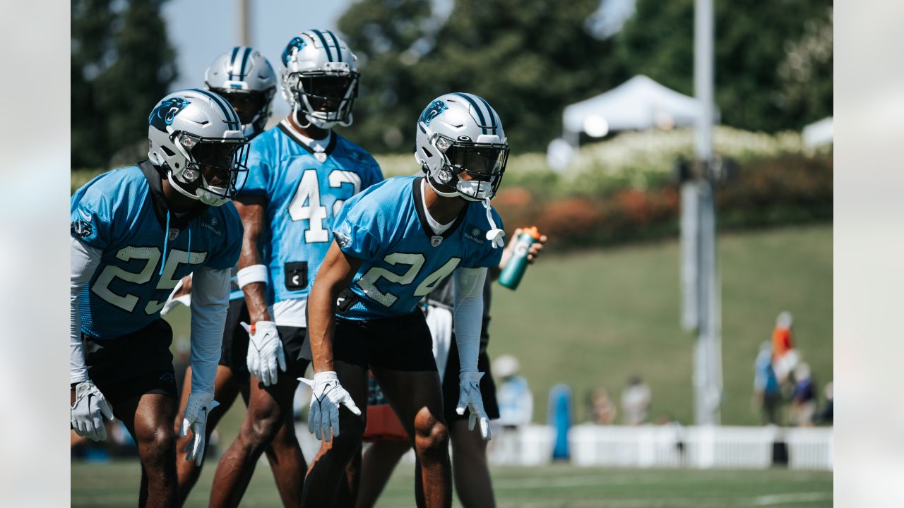 Horn continues to make strides at Panthers Training Camp