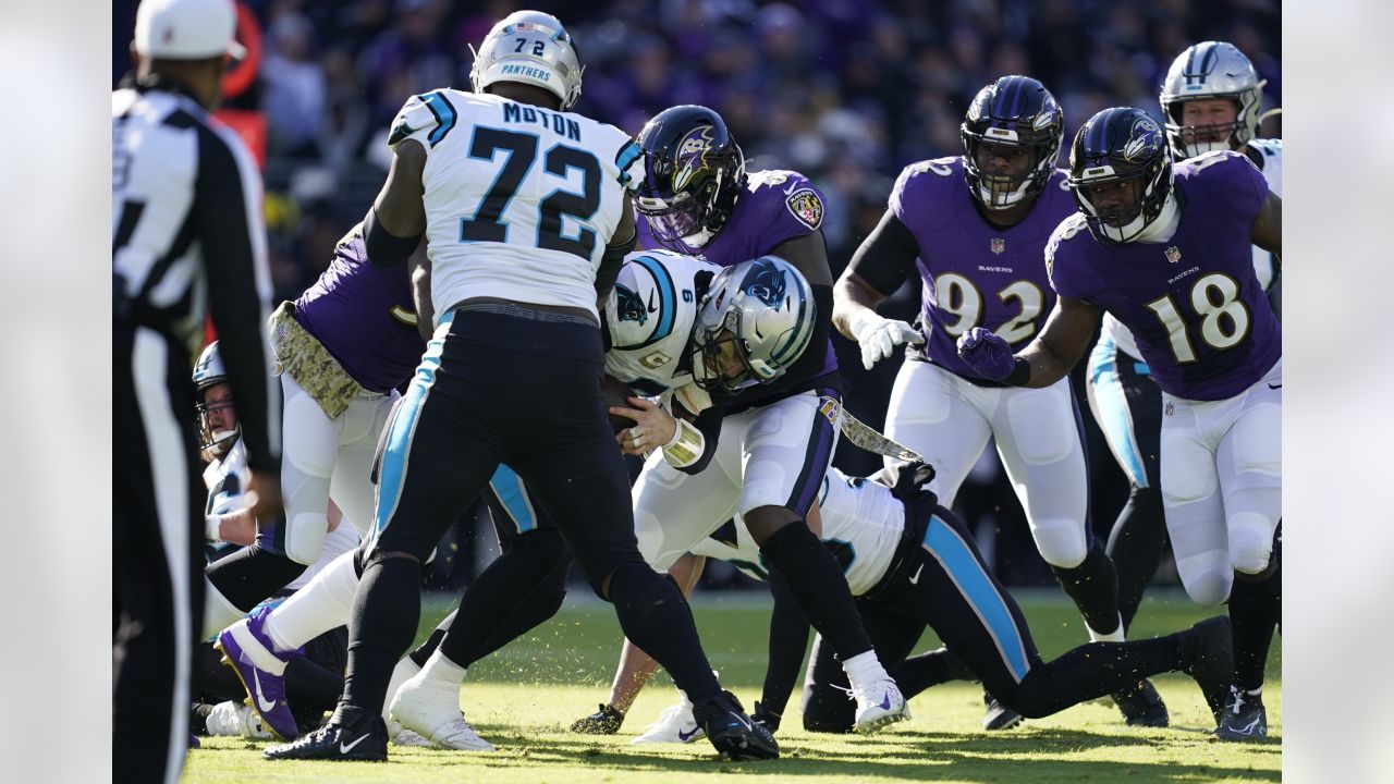 Carolina Panthers vs Baltimore Ravens - November 20, 2022