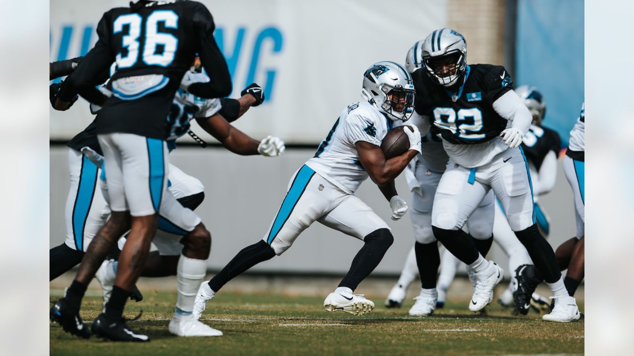 Carolina Panthers cornerback CJ Henderson (24) on defense during an NFL  football game against the New Orleans Saints, Sunday, Sep. 25, 2022, in  Charlotte, N.C. (AP Photo/Brian Westerholt Stock Photo - Alamy