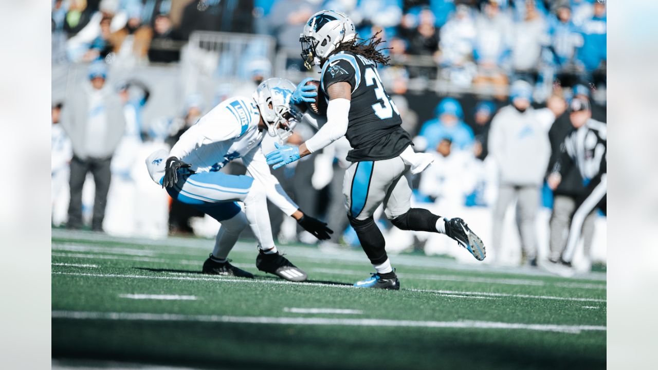 Carolina Panthers place kicker Eddy Pineiro warms up an NFL football game  against the Cleveland Browns on Sunday, Sept. 11, 2022, in Charlotte, N.C.  (AP Photo/Rusty Jones Stock Photo - Alamy