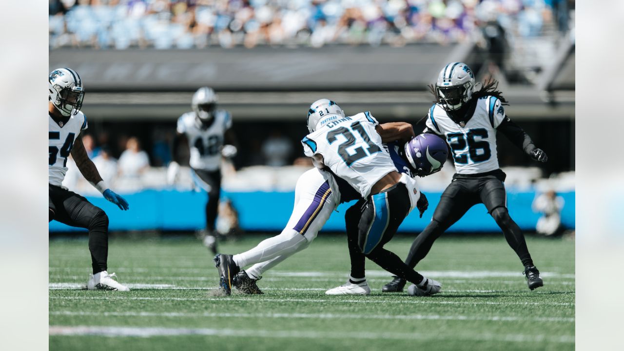 Carolina Panthers shut out in the second half in, 21-13, loss to the  Minnesota Vikings, fall to 0-4 