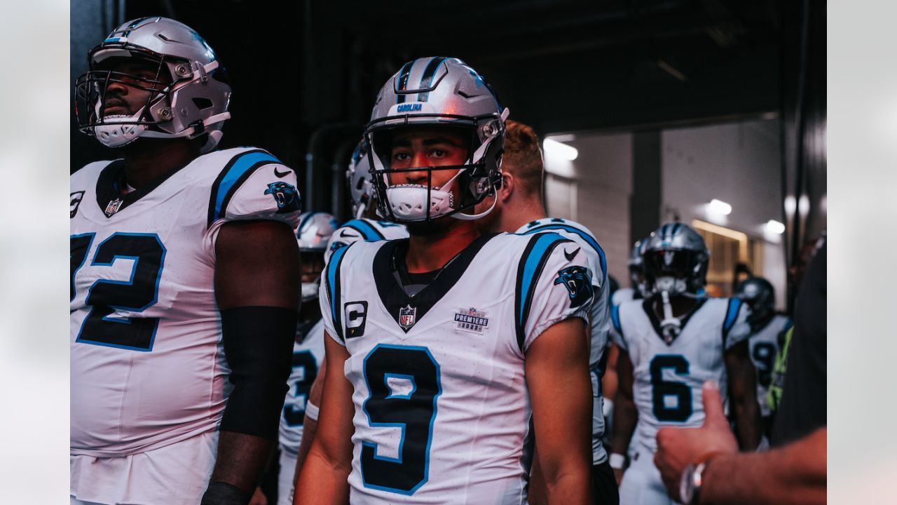 CBS Sports suggests Brady Christensen will be Carolina's starting