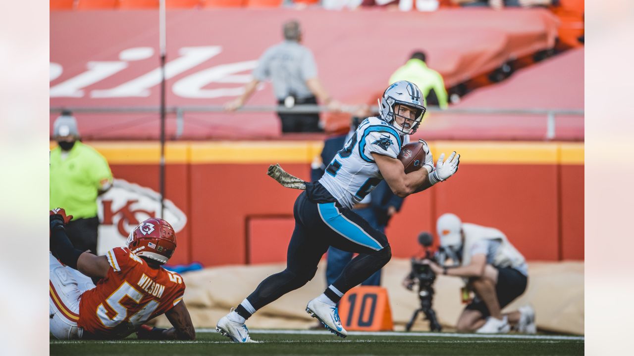 Panthers RB Christian McCaffrey's status in doubt after suffering shoulder  injury